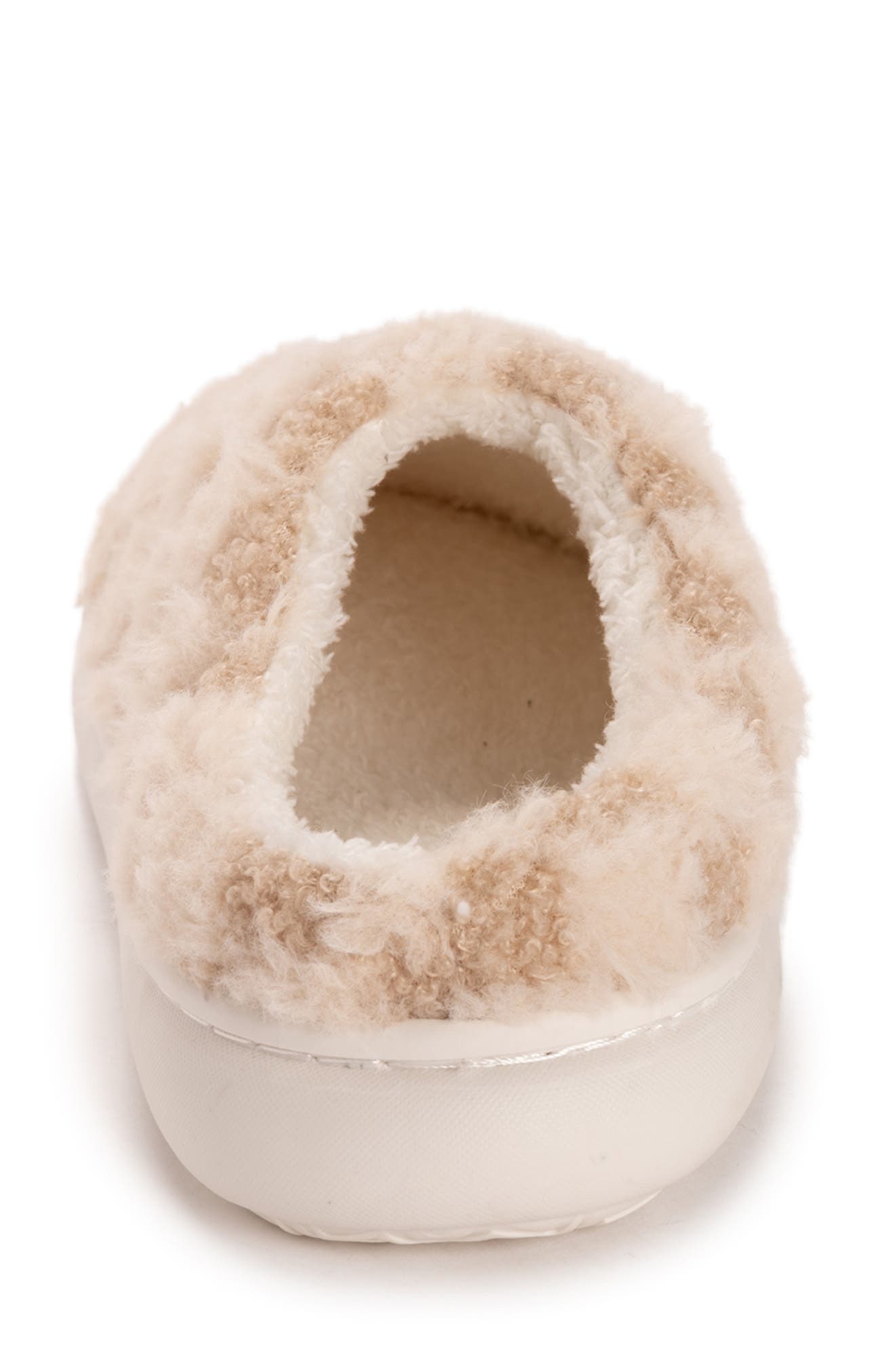 Luan Faux Shearling Clog Slipper, Alternate, color, OAT