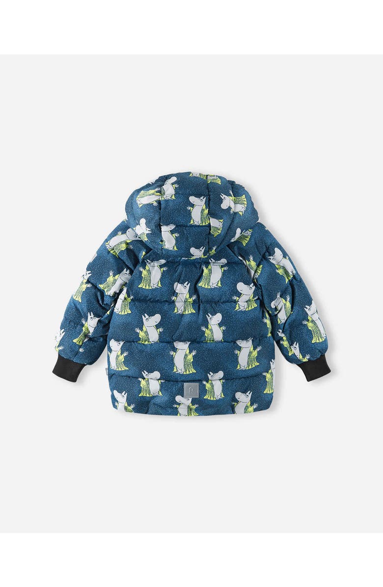 Reima Winter jacket, Moomin Lykta, Alternate, color, Navy