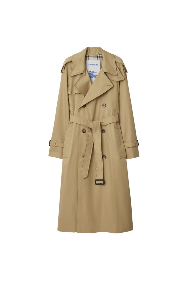 Long Castleford Trench Coat, Alternate, color, Beige