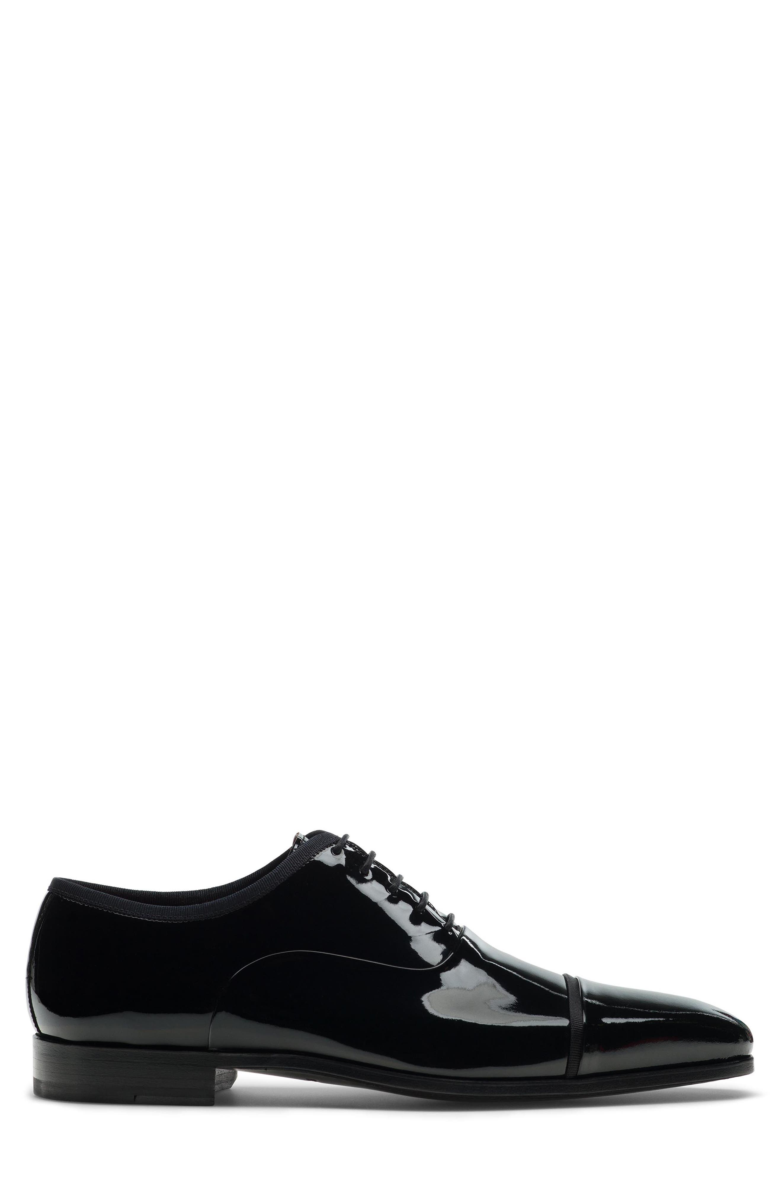 Magnanni Jadiel Cap Toe Oxford, Alternate, color, Black