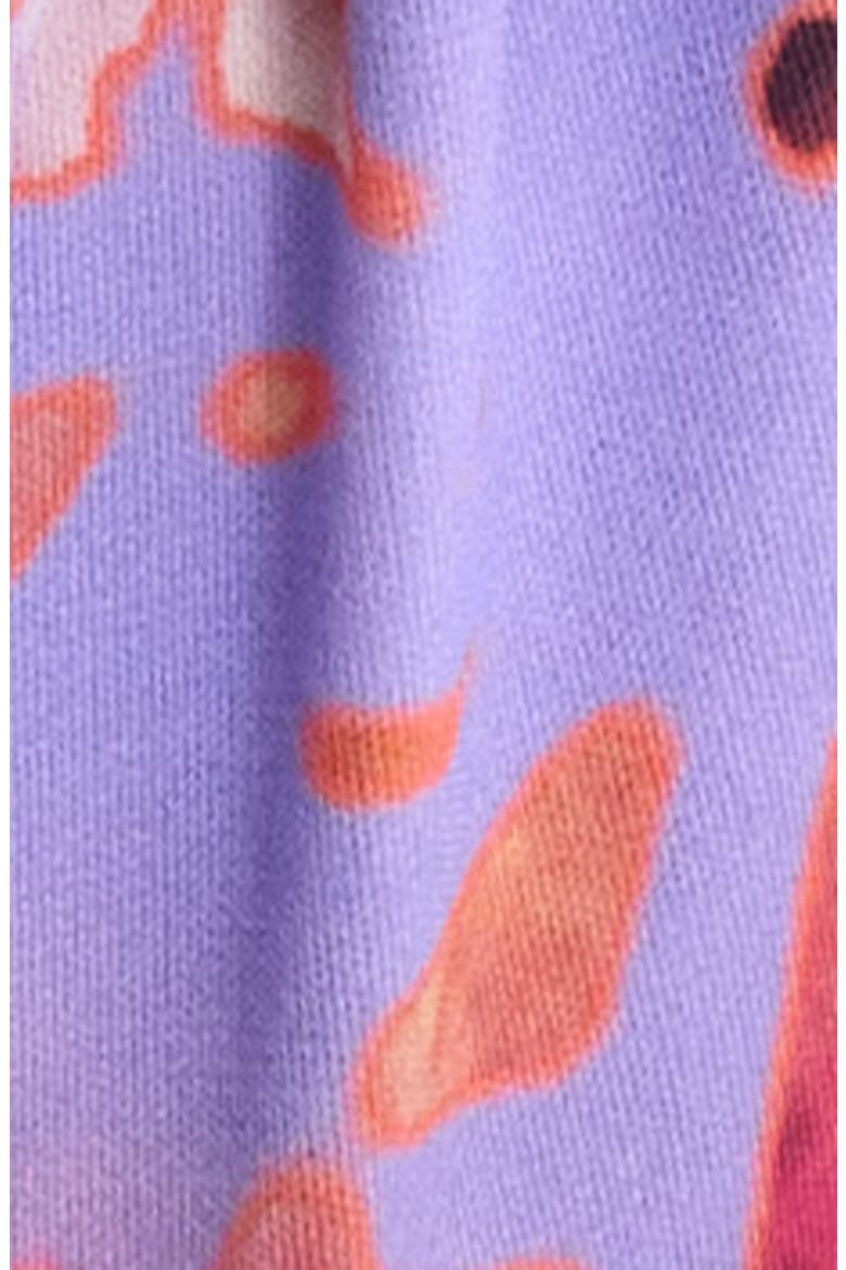 Raw Edge Side Tie Bikini Bottoms, Alternate, color, PURPLE