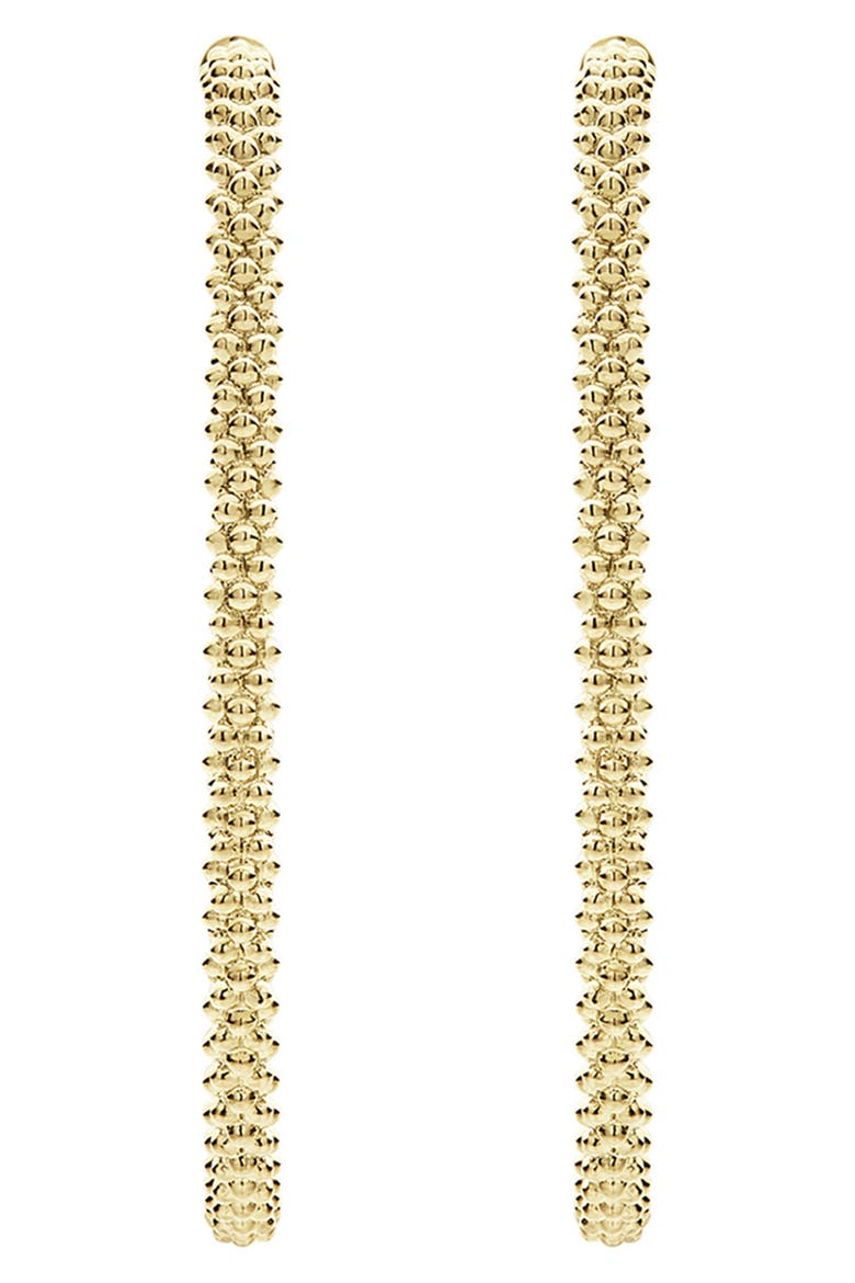 18K Large Hoop Earrings, Alternate, color, GOLD