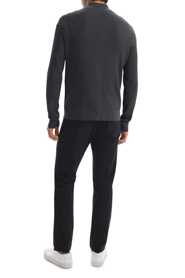 Riland Cable Zip Cardigan, Alternate, color, PSTL MELNG