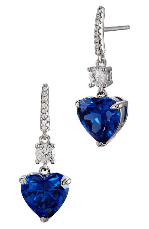 Cubic Zirconia Drop Earrings