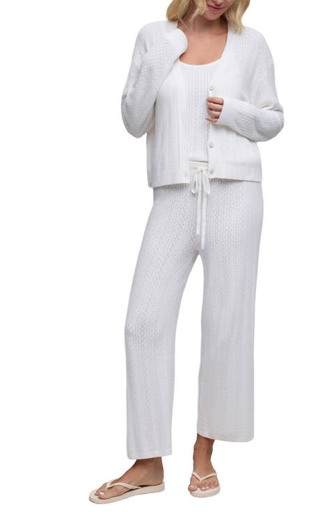 Pointelle Cardigan