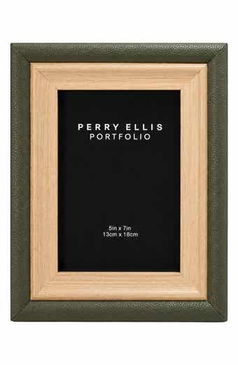 Faux Leather Trim Photo Frame