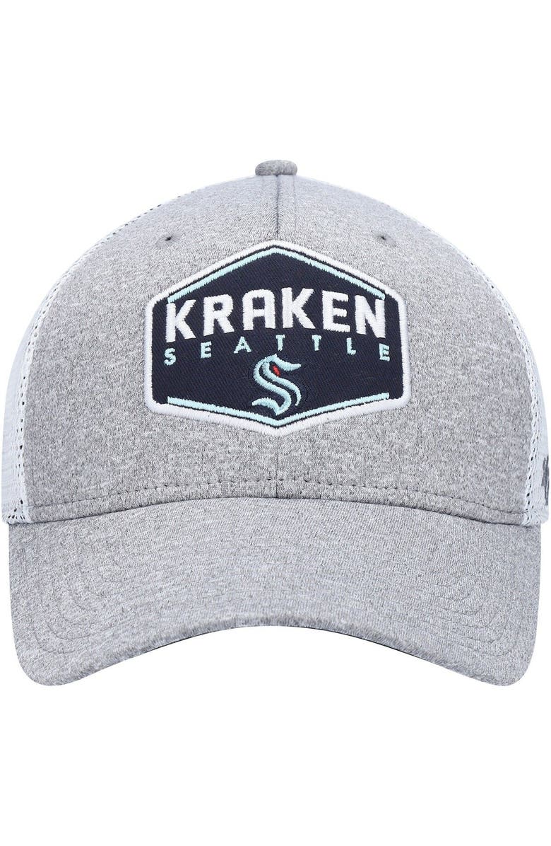 '47 Men's '47 Gray Seattle Kraken Hitch Contender Flex Hat, Alternate, color, Gray