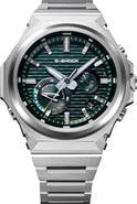G-SHOCK GST-B1000D-2A Green Smartphone Linked Solar Bracelet Watch, 46.9mm x 44.2mm