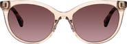 Kate Spade New York karlee 53mm gradient round sunglasses