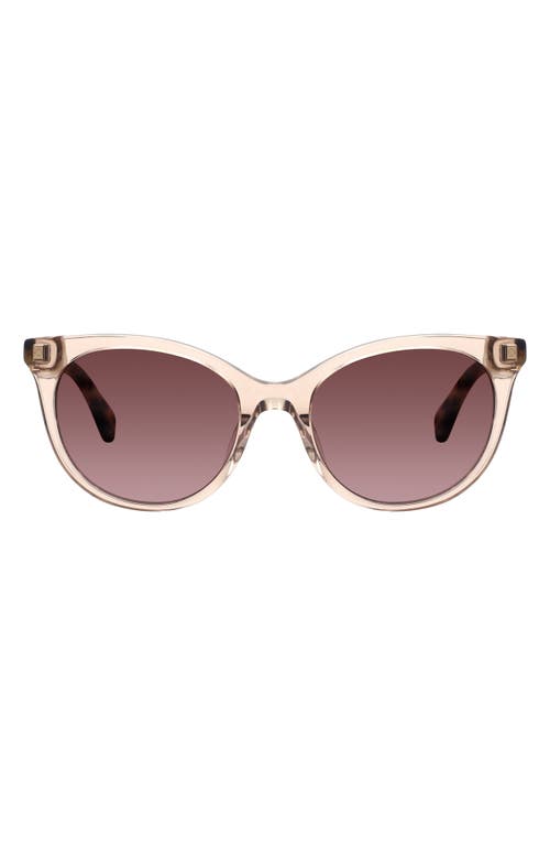 Shop Kate Spade New York Karlee 53mm Gradient Round Sunglasses