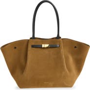 DeMellier The New York East/West Raffia Tote