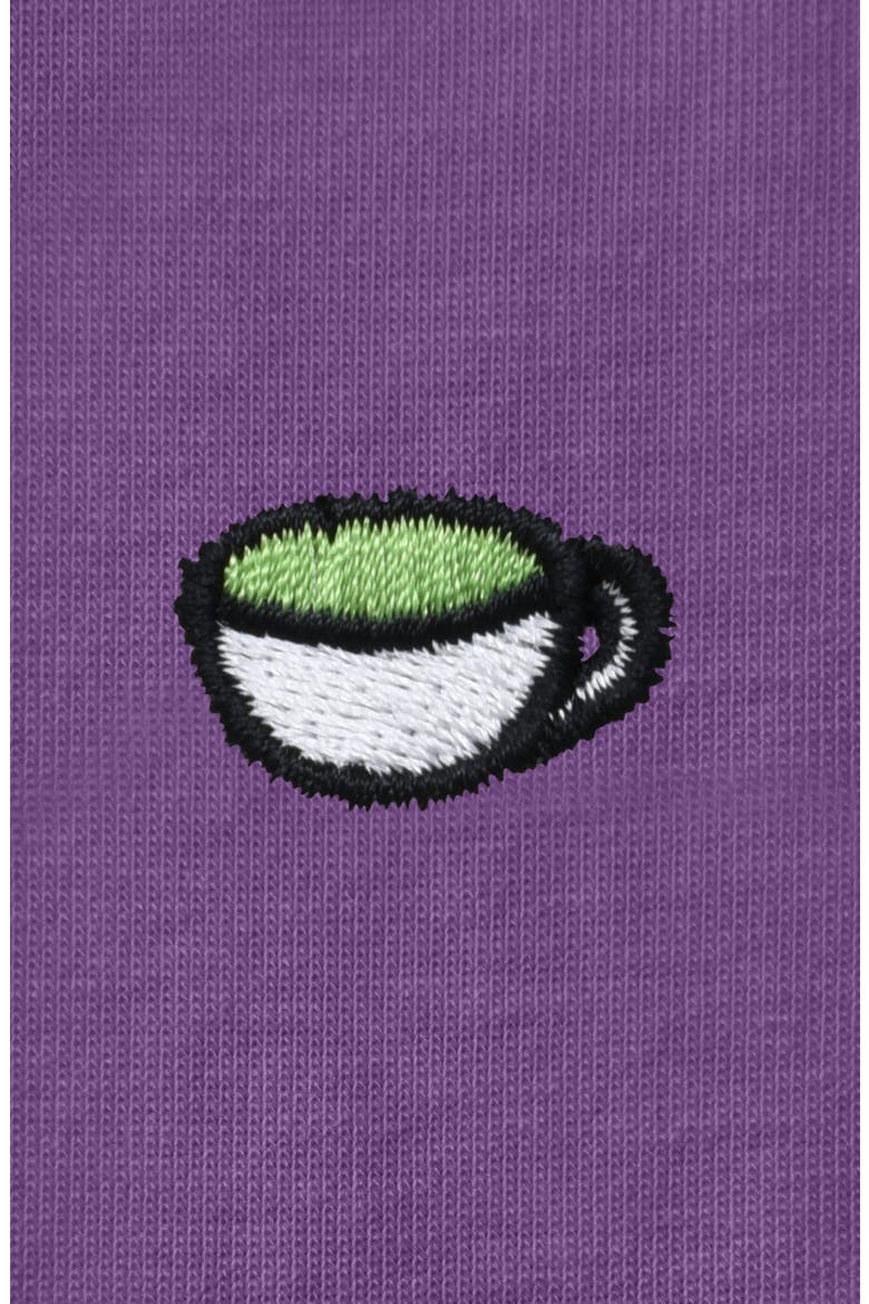 Womens Lil Matcha Jersey Tee, Alternate, color, Purple