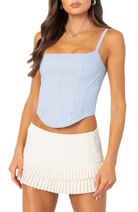 Women's Corset & Bustier Striped Tops | Nordstrom Women's Corset & Bustier Striped Tops | Nordstrom