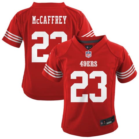 Infant Nike Christian McCaffrey Scarlet San Francisco 49ers Team  Player Game Jersey
