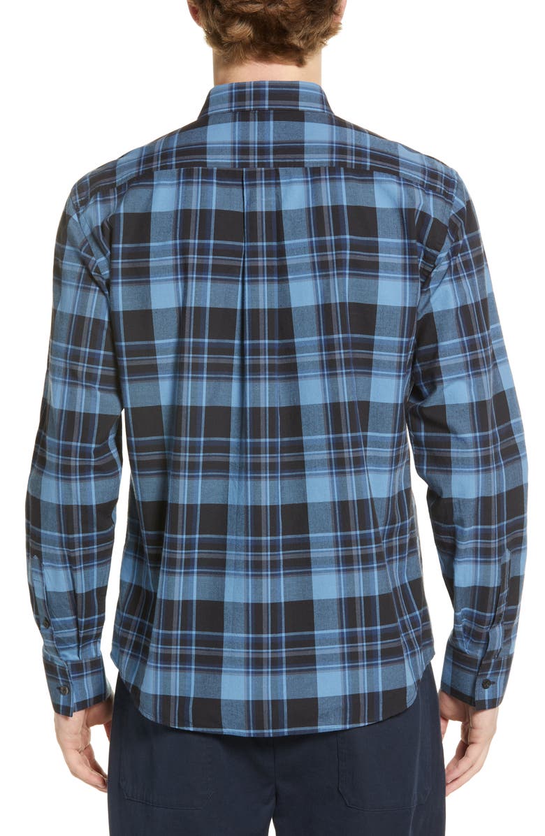 Billy Reid Mens' Tuscumbia Standard Fit Plaid Button-Up Shirt, Alternate, color,