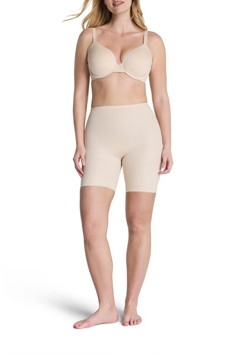SPANXshape™ Suit Your Fancy Low-Back Mid-Thigh Shorts, Alternate, color, TOASTED COCONUT