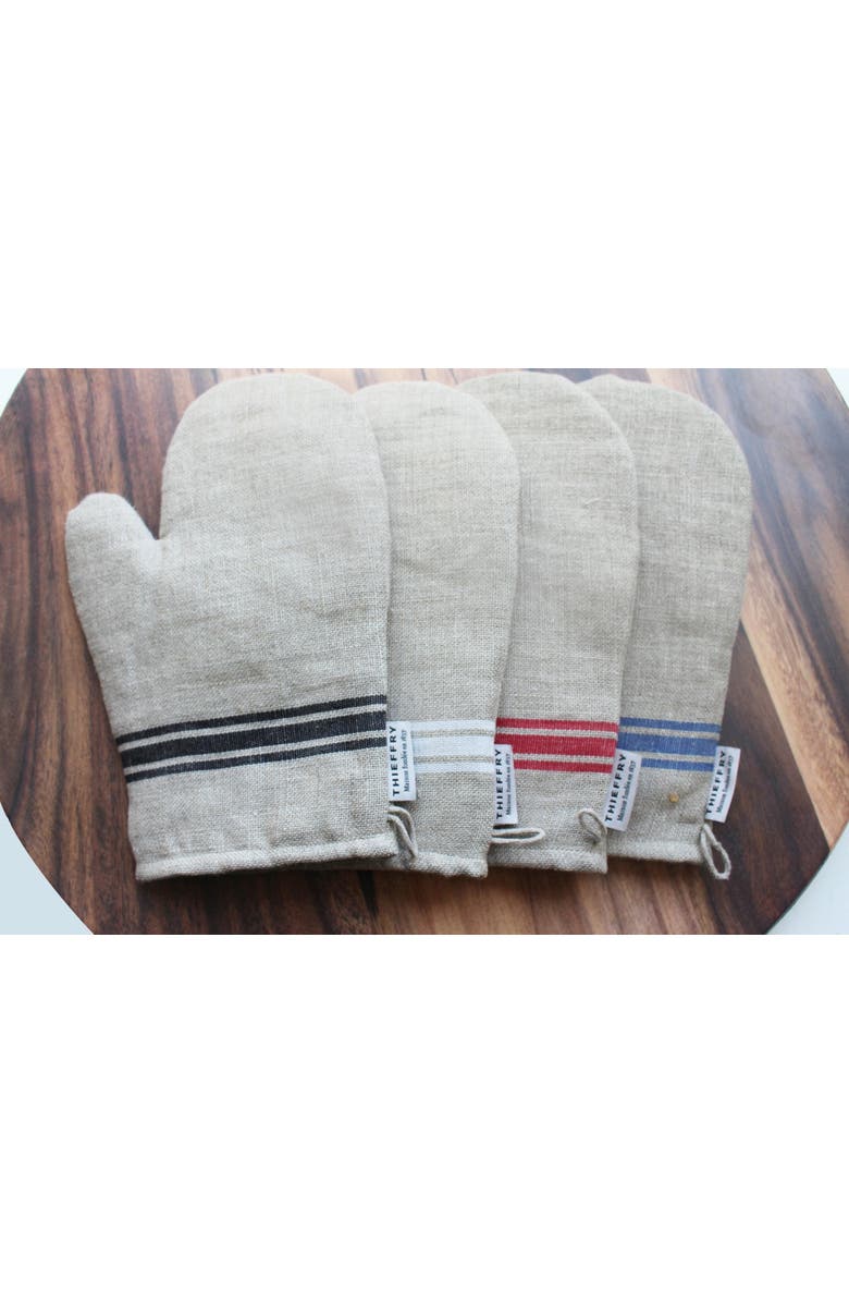 Be Home Belgian Linen Oven Mitt, Alternate, color,