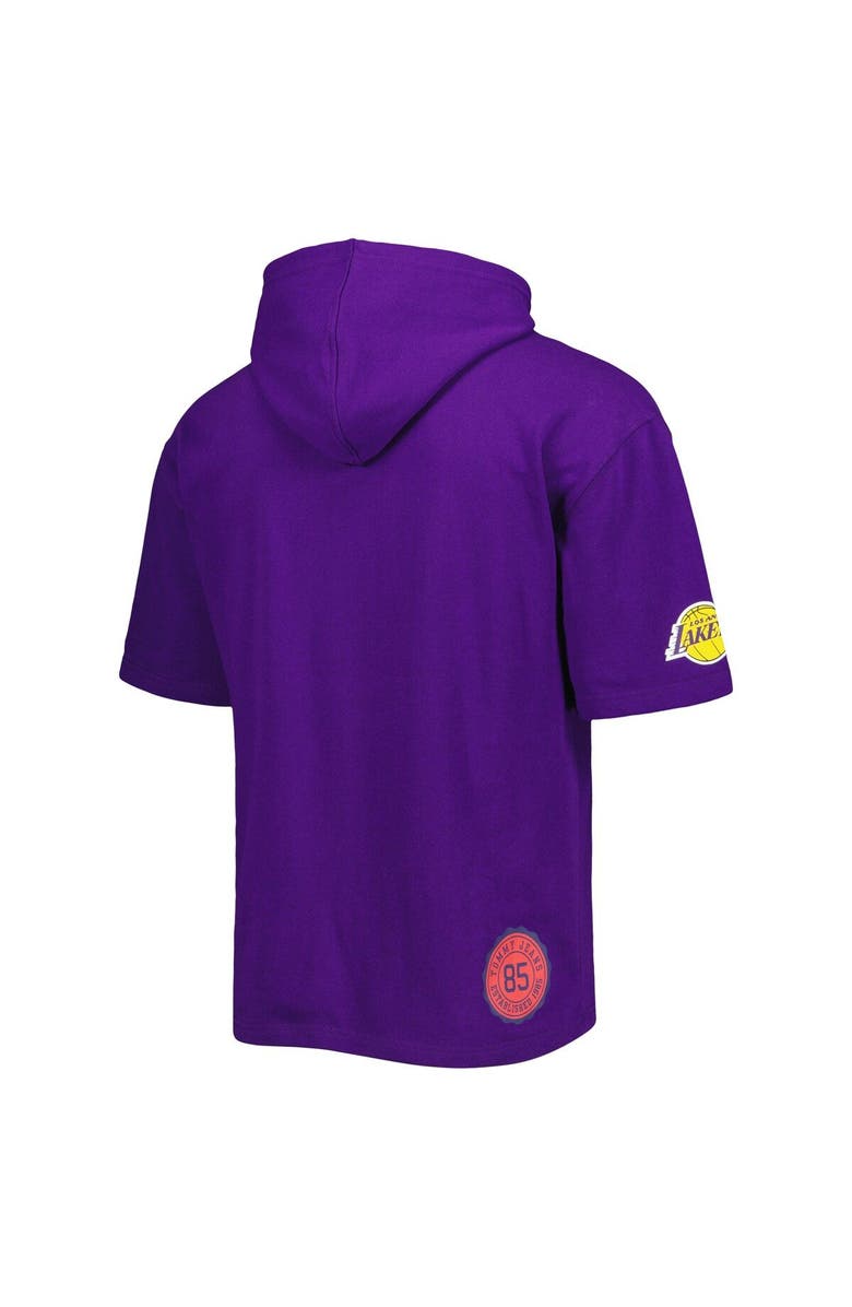 TOMMY JEANS Men's Tommy Jeans Purple/White Los Angeles Lakers Matthew 2 In 1 T-Shirt & Hoodie Combo Set, Alternate, color, Purple