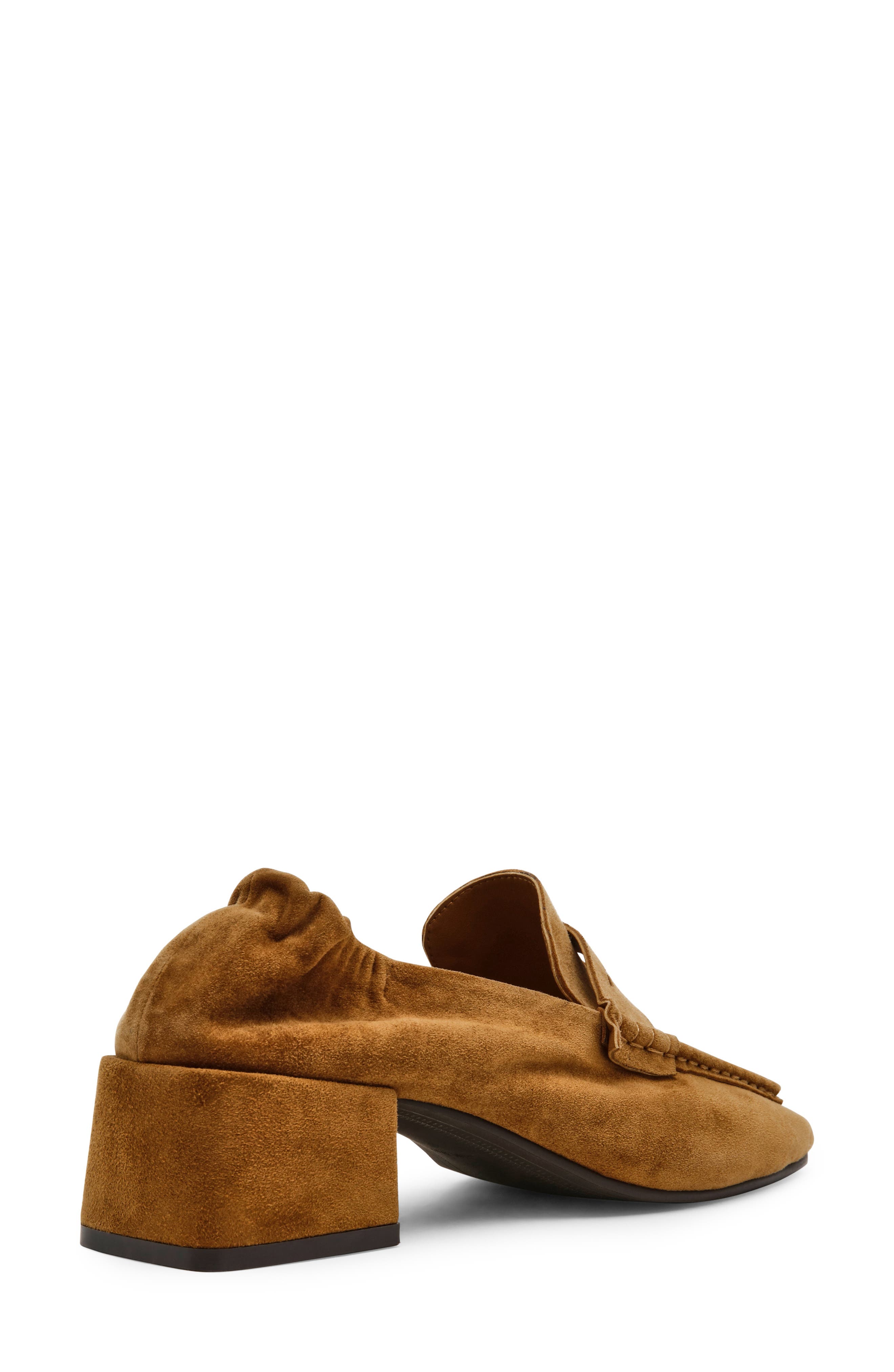 Emorry Penny Loafer, Alternate, color, CHESTNUT SUEDE