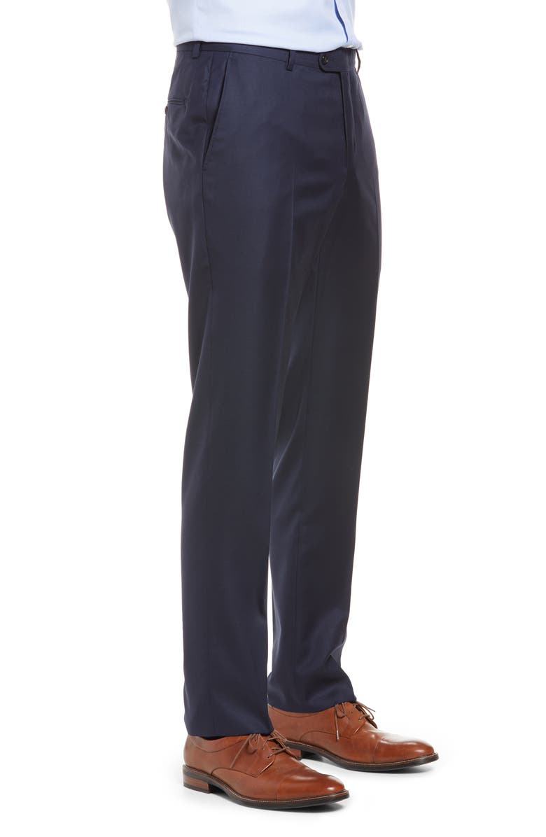 Heritage Gold Honeyway Flat Front Wool Dress Pants, Alternate, color,