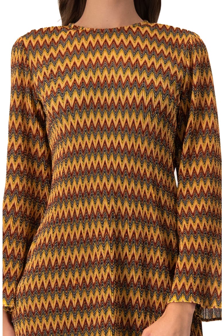 Short Knit Dress with Headband, Alternate, color, Multicolor