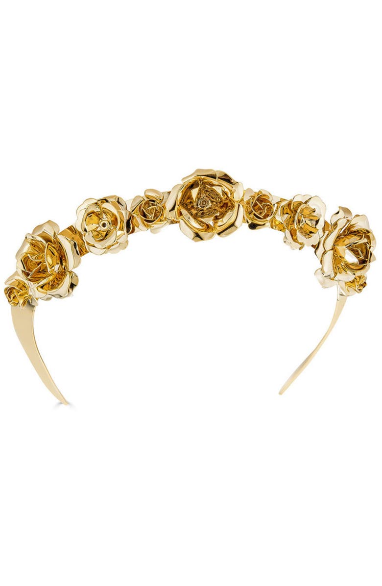 Epona Valley Field of Roses Crown, Main, color, Gold