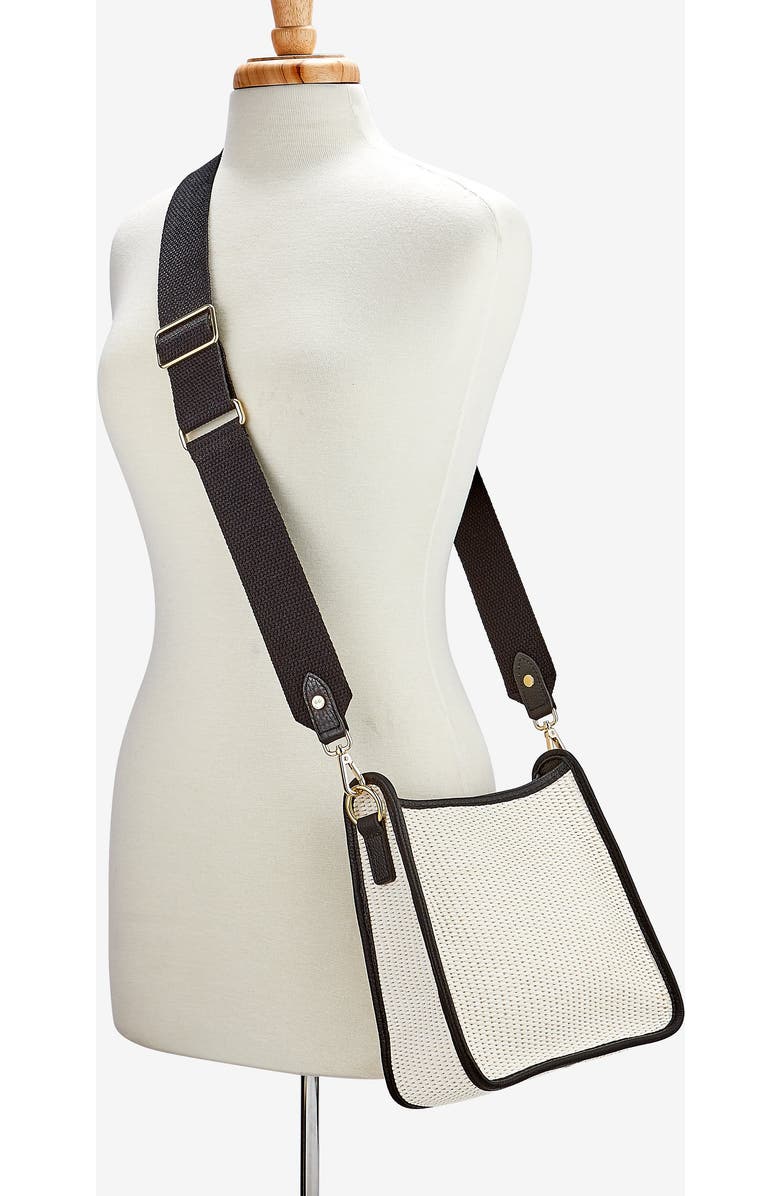 GiGi New York Elle Crossbody, Alternate, color, Black