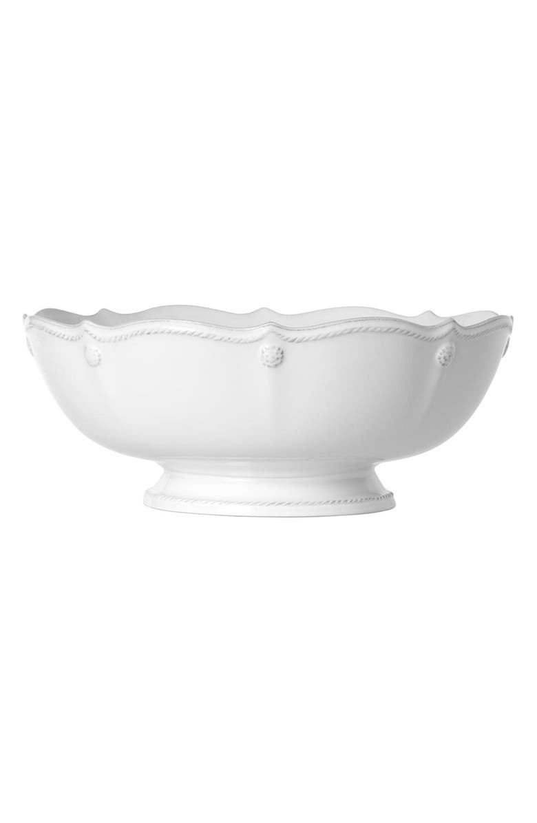Juliska 'Berry and Thread' Footed Fruit Bowl, Alternate, color, Whitewash