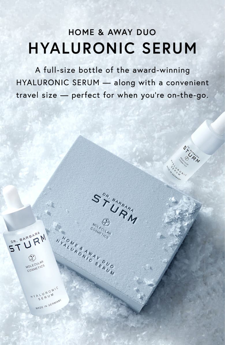 Dr. Barbara Sturm Hyaluronic Serum Home & Away Gift Set $435 Value, Alternate, color, 