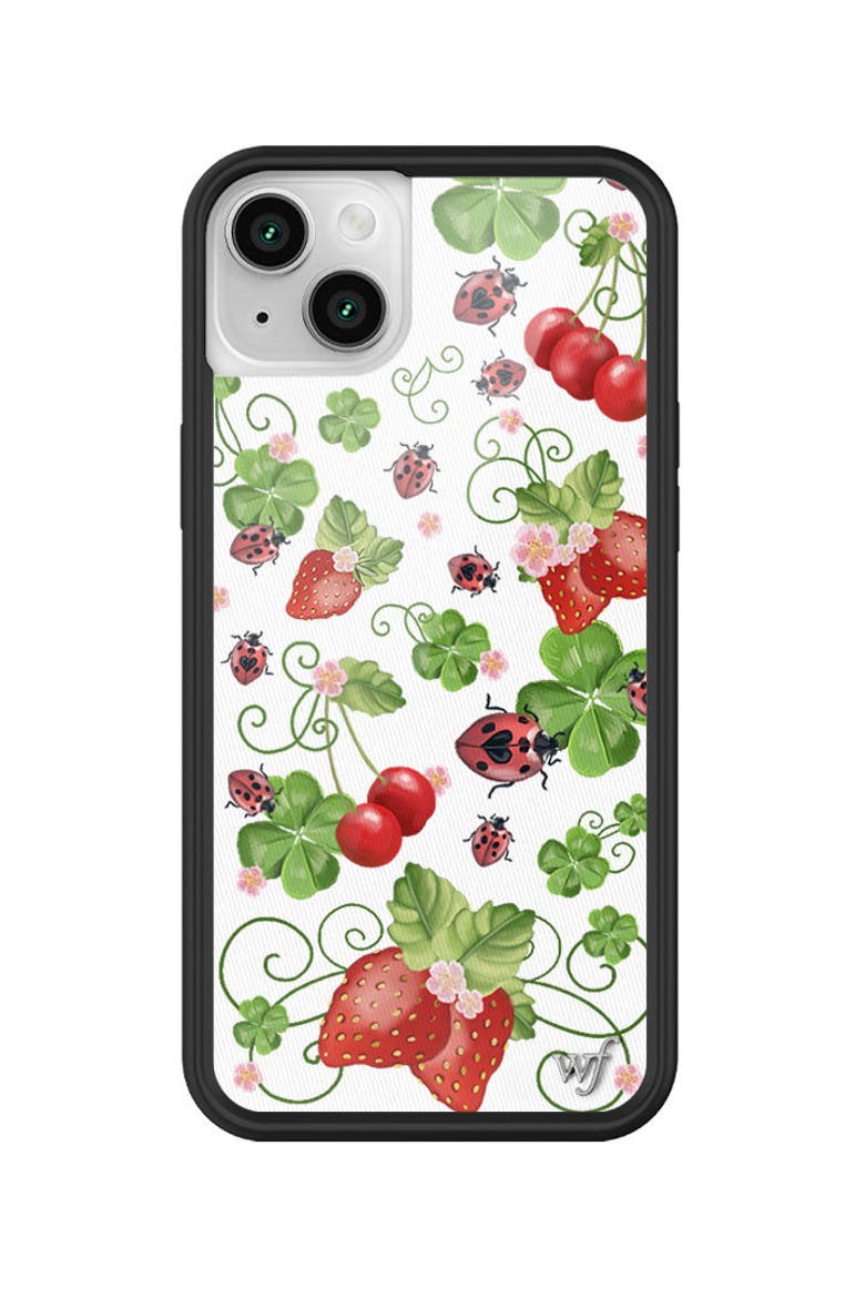 Bugs N' Berries iPhone Case, Alternate, color, White