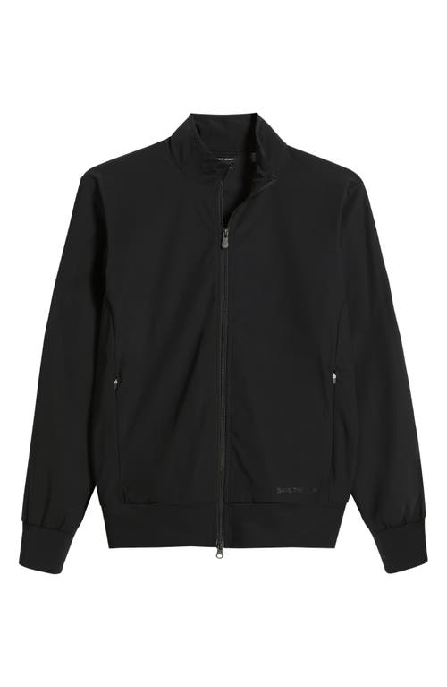 Save The Duck Tulio Front Zip Water Resistant Jacket In Black