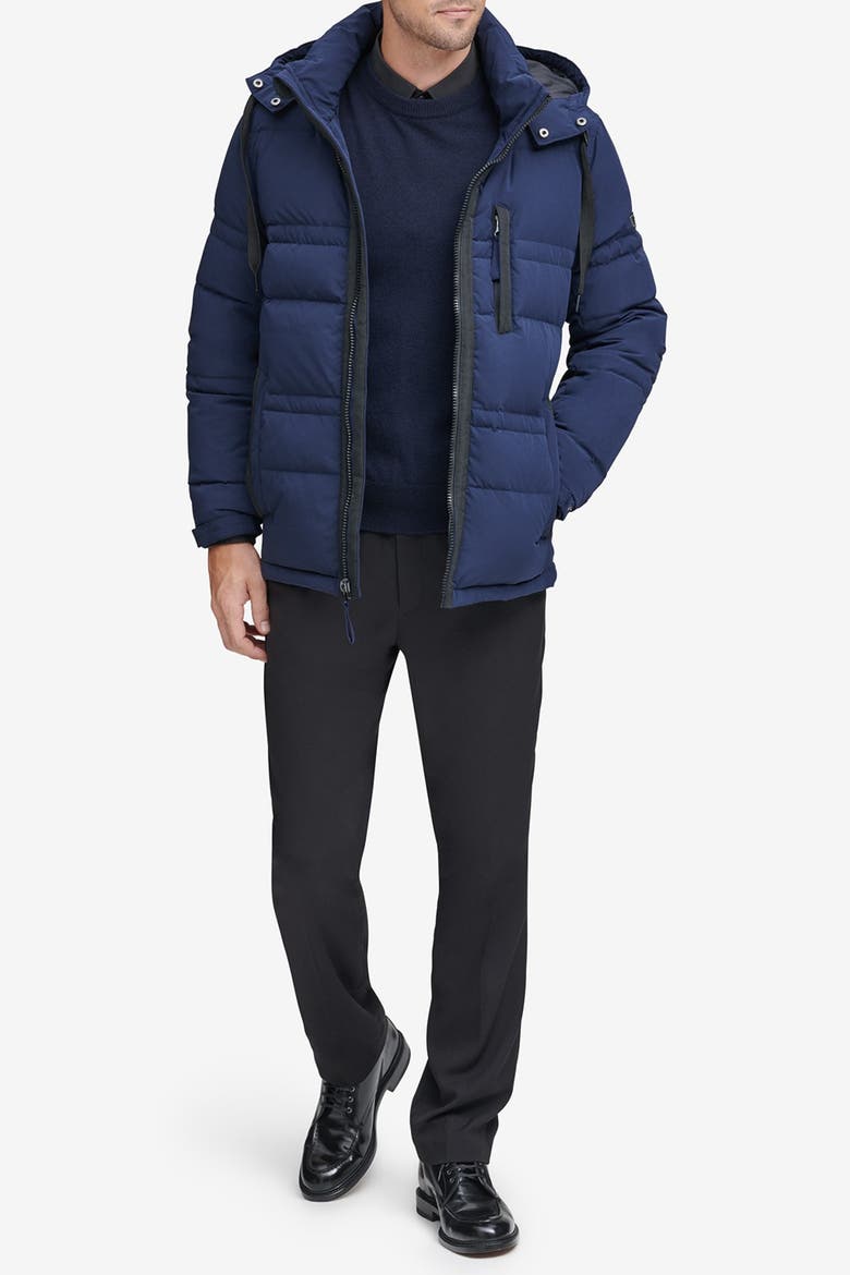 Huxley Removable Hood Jacket, Alternate, color, INK