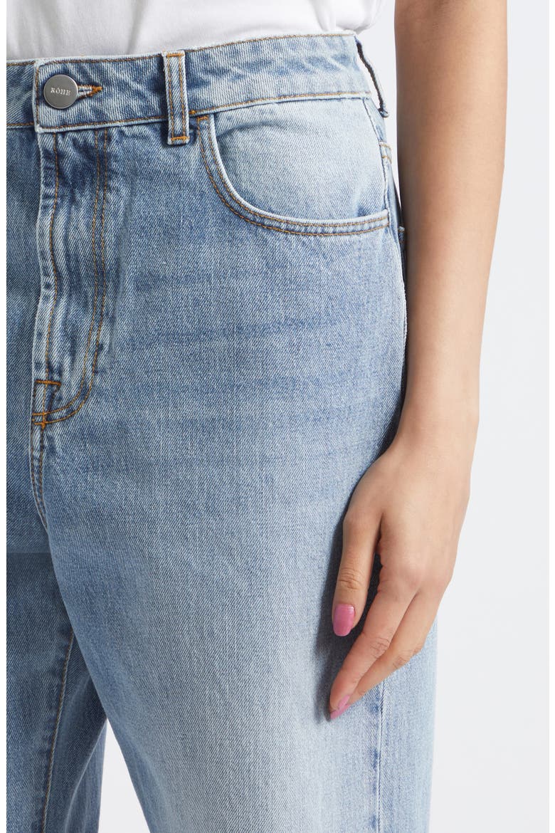 Bruun Baggy Wide Leg Jeans, Alternate, color, CLASSIC BLUE