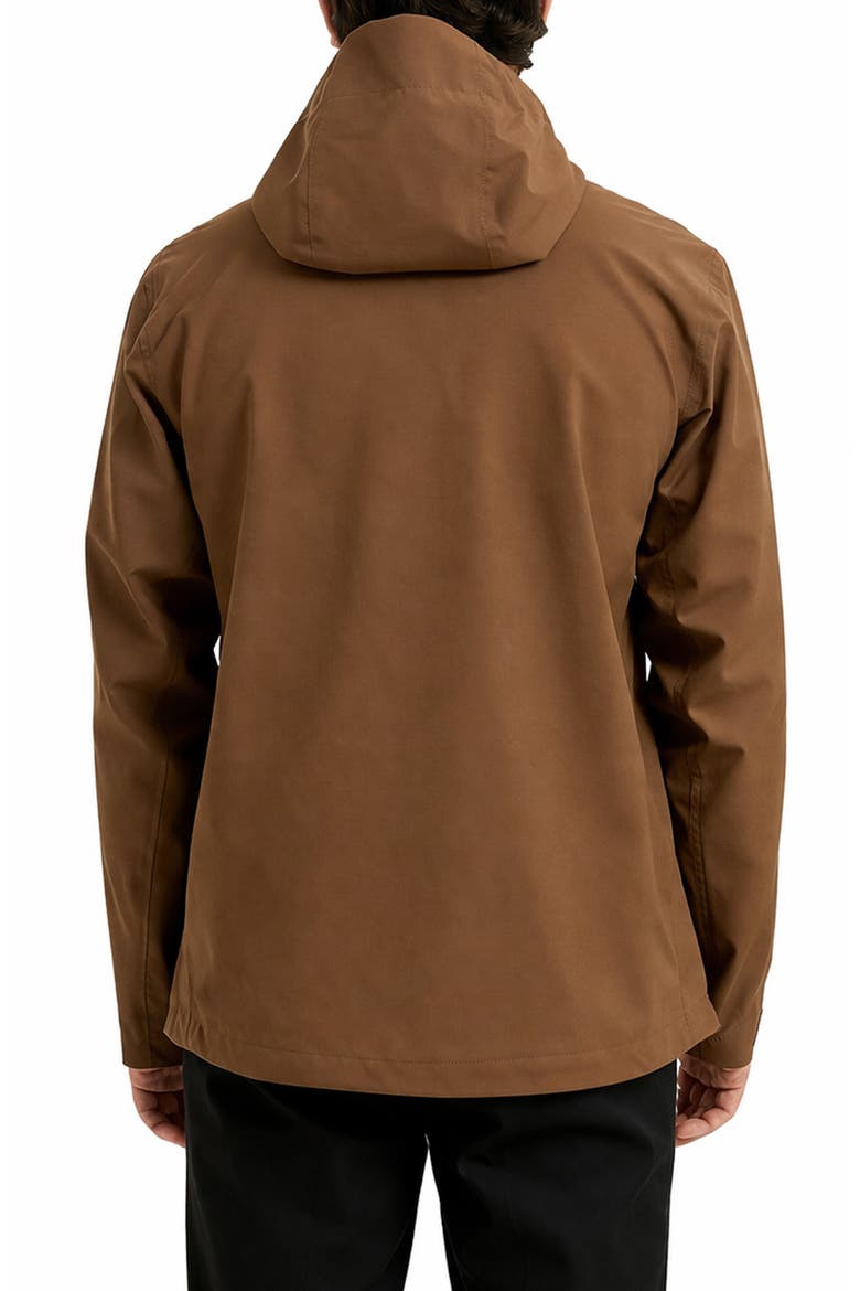 Seam Sealed 2.0 Waterproof Hooded Jacket, Alternate, color, TEAK
