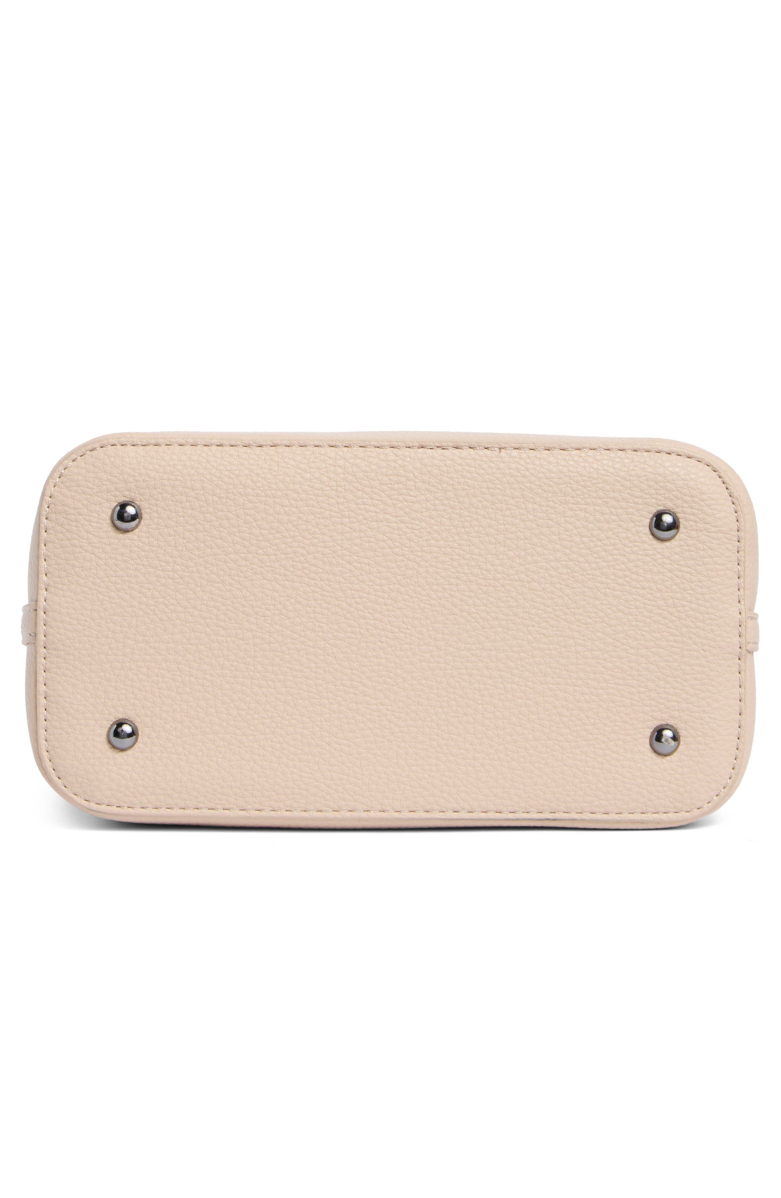 Circle Top Handle Clutch, Alternate, color, APRICOT