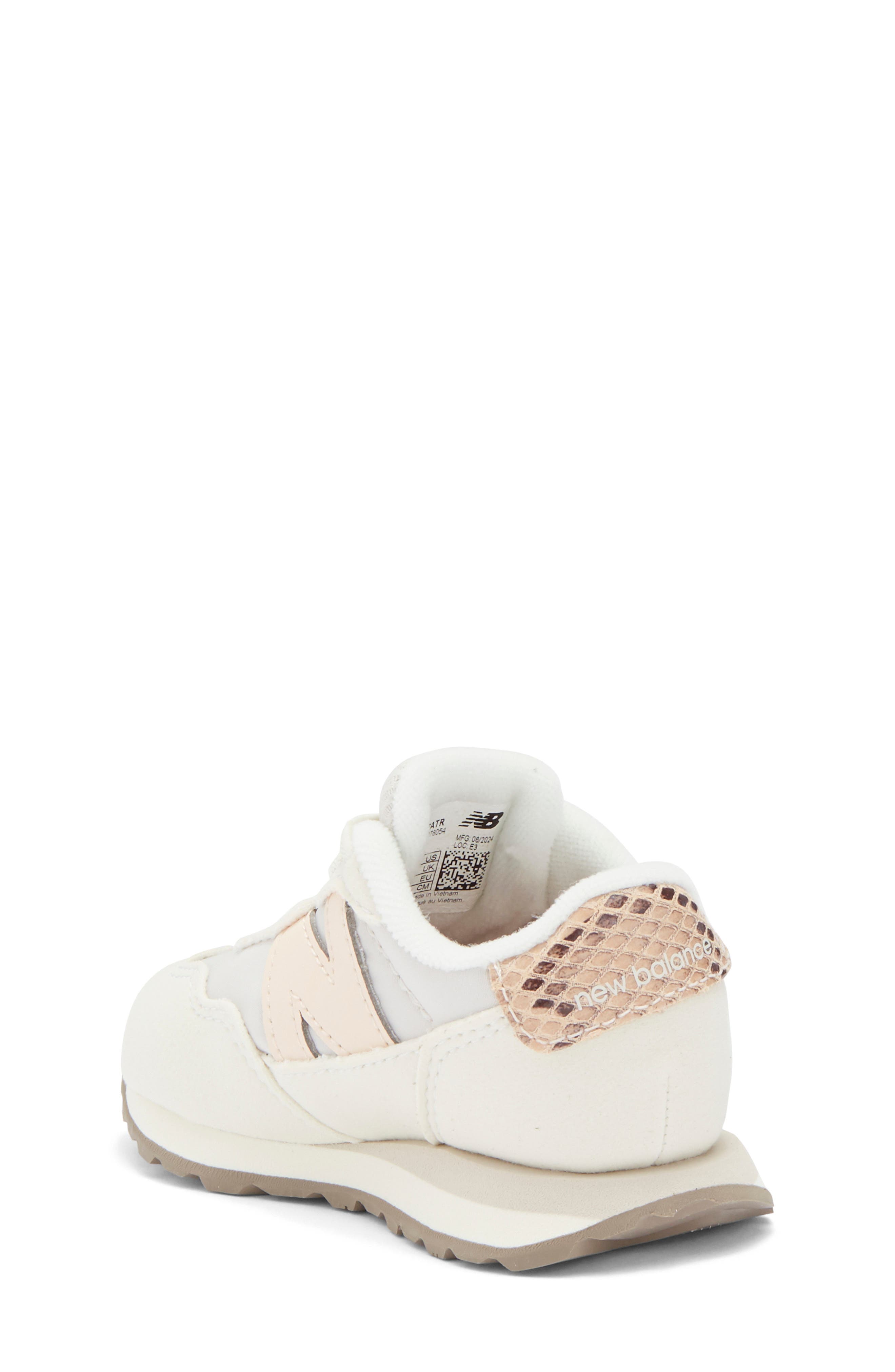 Kids' 237 Sneaker, Alternate, color, TURTLEDOVE/ VINTAGE ROSE