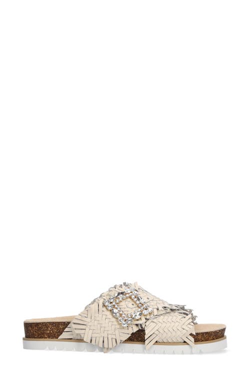 Bibi Lou Danna Slide Sandal In Blanco