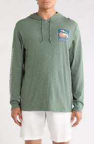 Tommy Bahama Marlin Bar Sunset Cotton Graphic Hoodie