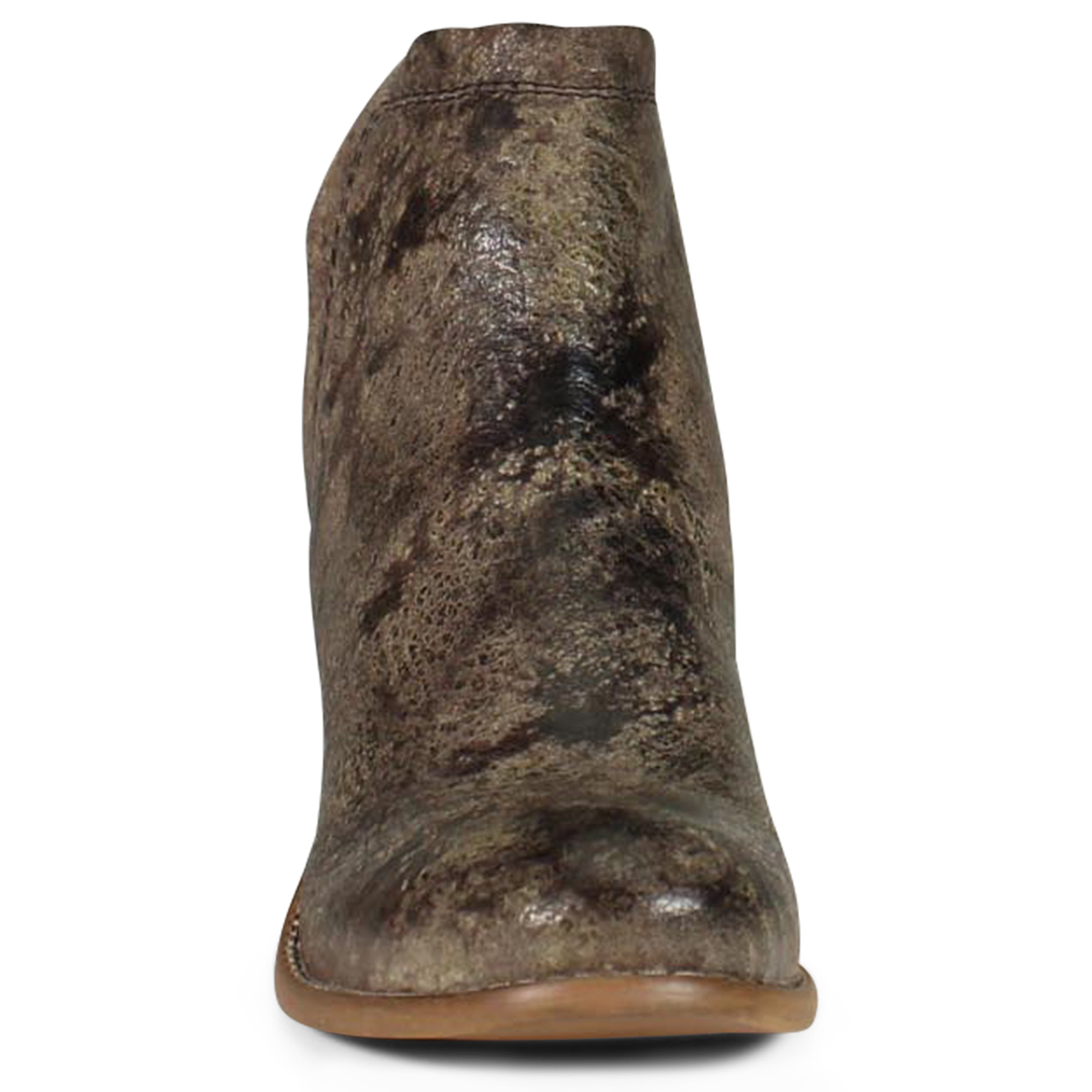 Diba True WIN DOE Vintage leather bootie, Alternate, color, Charcoal