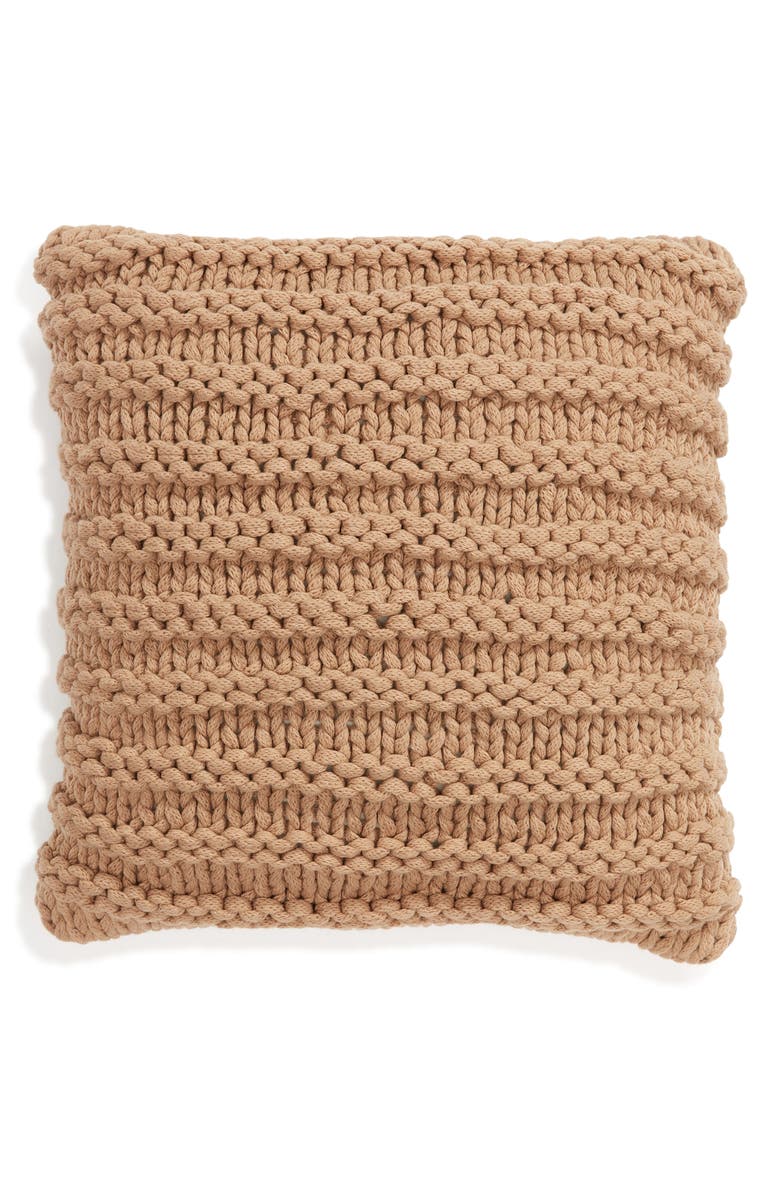 Treasure & Bond Chunky Knit Accent Pillow, Main, color, 