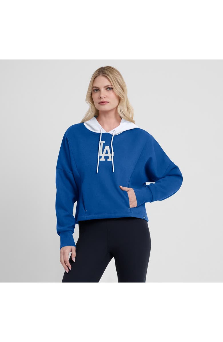 FANATICS Women's Fanatics Royal Los Angeles Dodgers Oversized Legacy Favorite Spectator Pullover Hoodie, Alternate, color, Royal