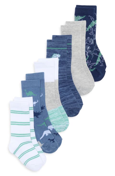 Kids' Assorted 6-Pack Novelty Crew Socks