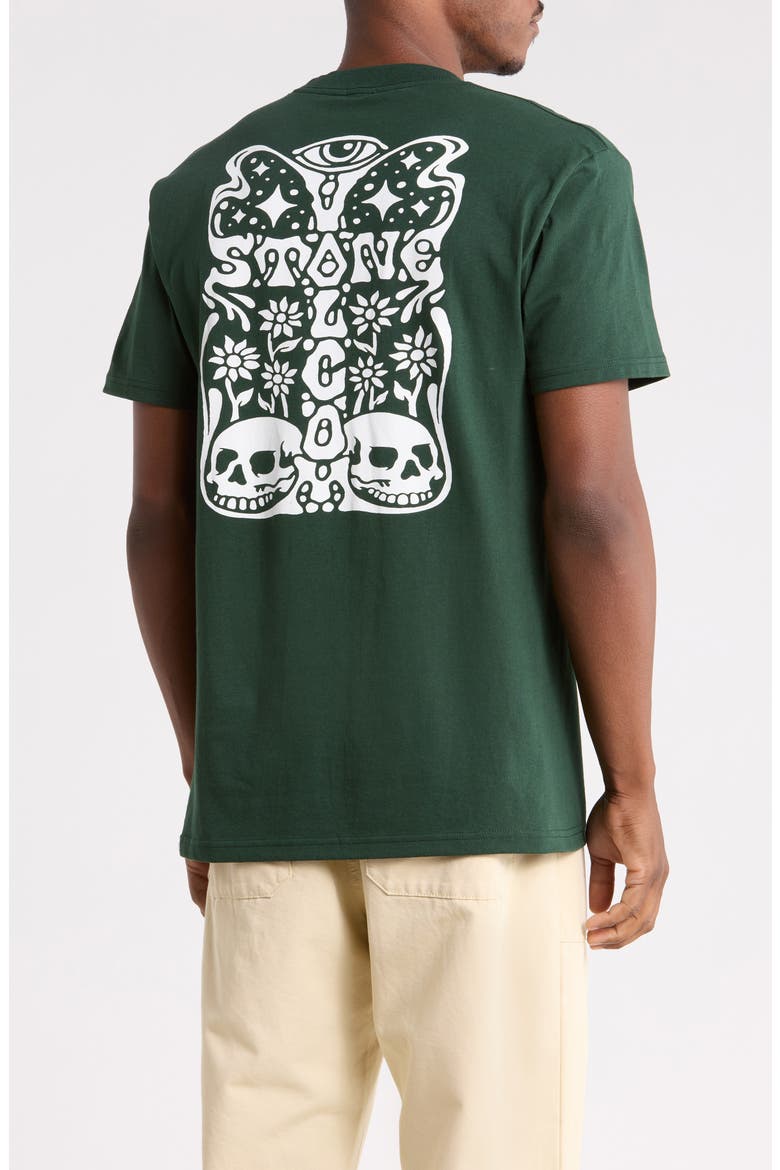 Gates Cotton Graphic T-Shirt, Alternate, color, FIREST GREEN