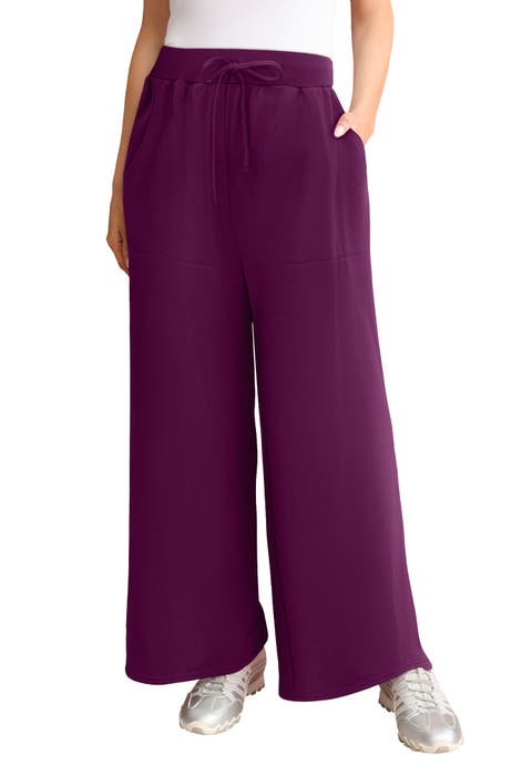 Comfort+ Fleece Flared Sweatpants (plus)