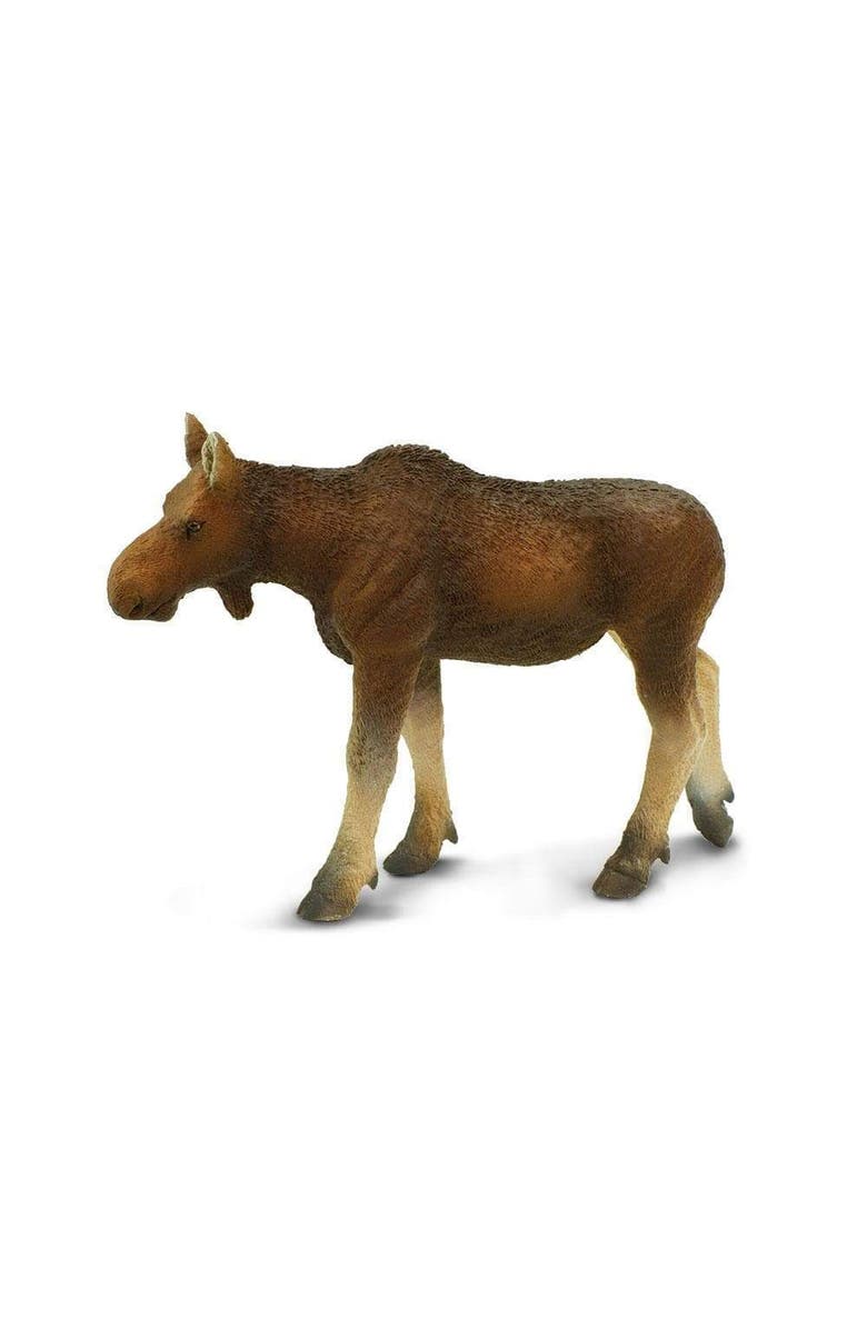 Safari Ltd. Cow Moose Kids Toy Figure, Alternate, color, NO COLOR
