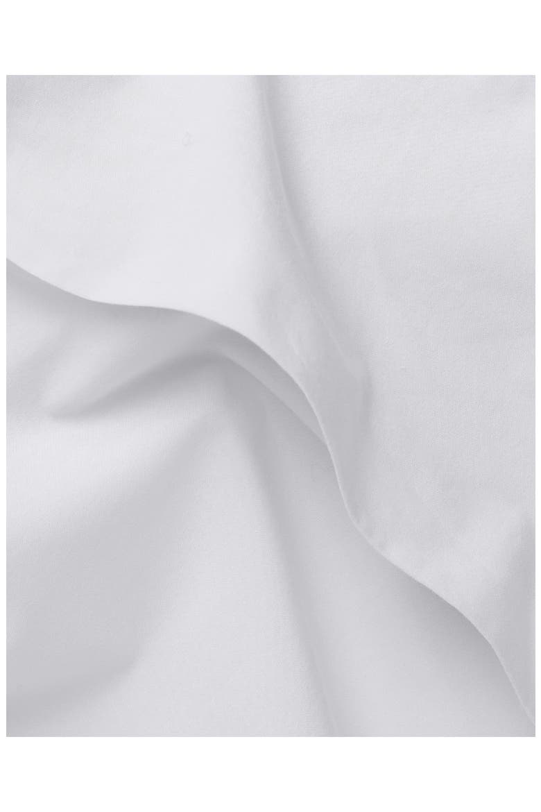 Percale Top Sheet, Alternate, color, WHITE
