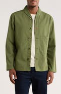 Imperfects Organic Cotton Canvas Shepherds Shirt Jacket