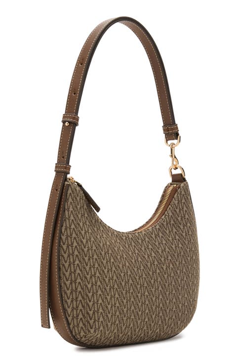 Logo Jacquard Shoulder Bag