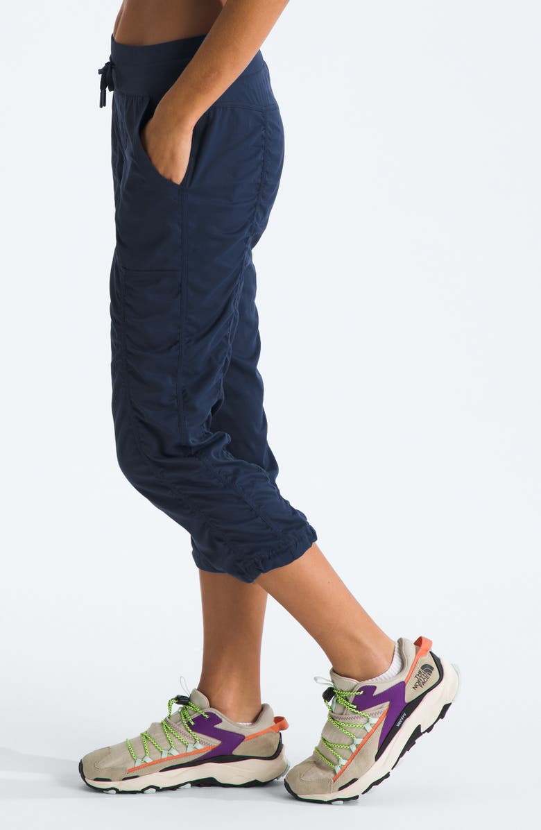 The North Face Aphrodite 2.0 Capri Pants, Alternate, color, Summit Navy