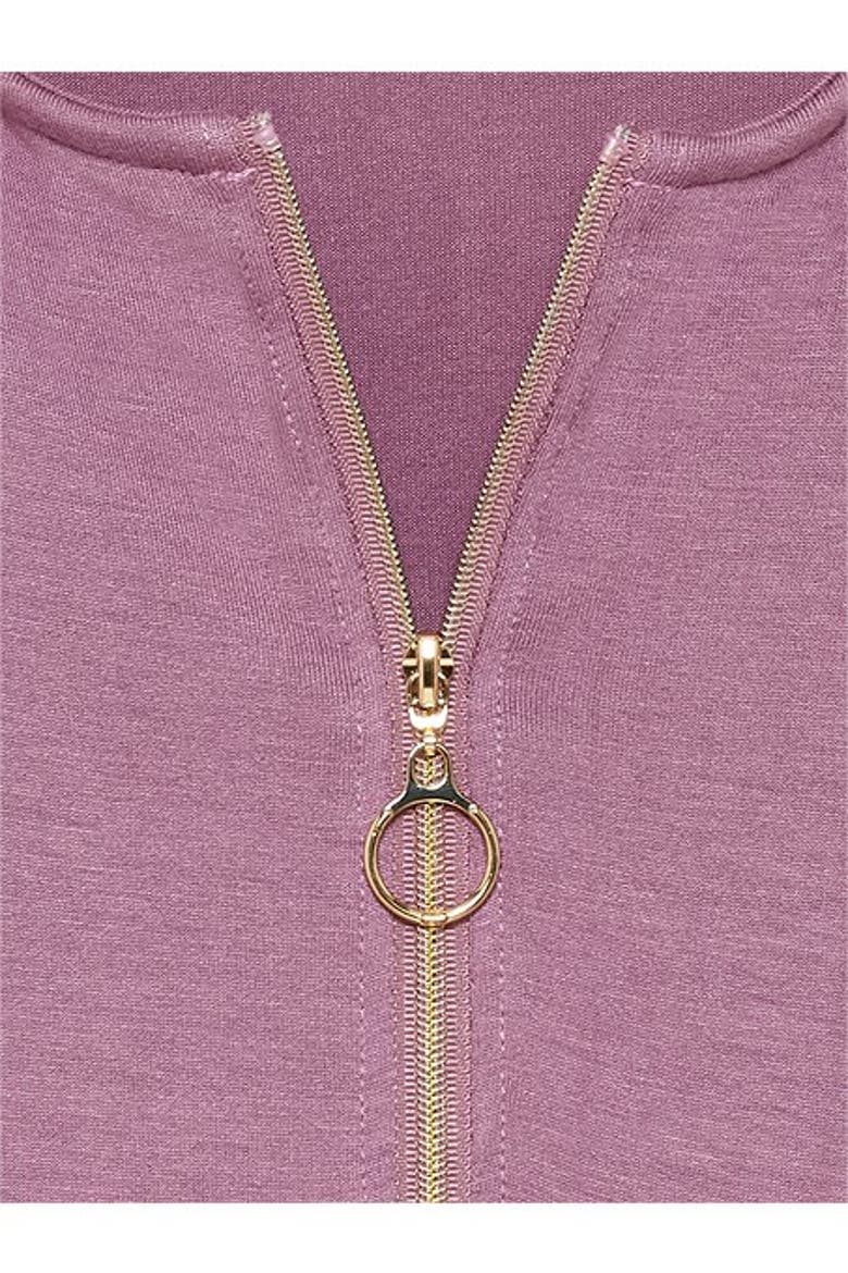 Women's Zipper Detail Mini Dress, Alternate, color, Lilac